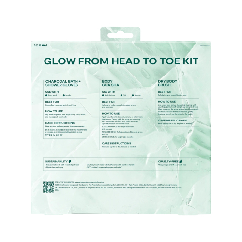 Ecotools - *Holidays* - Ensemble de soins des pieds Glow From Head To Toe Kit
