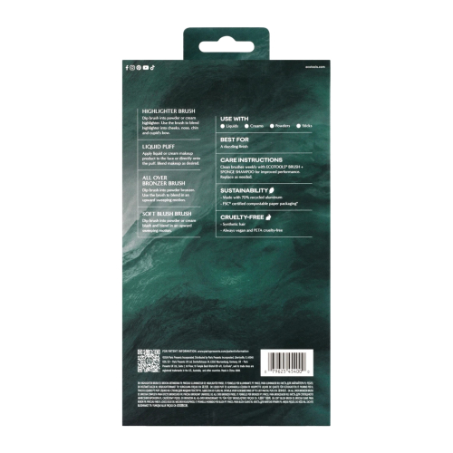 Ecotools - *Holidays* - Ensemble de pinceaux Blend, Blush, + Bronze Face Set