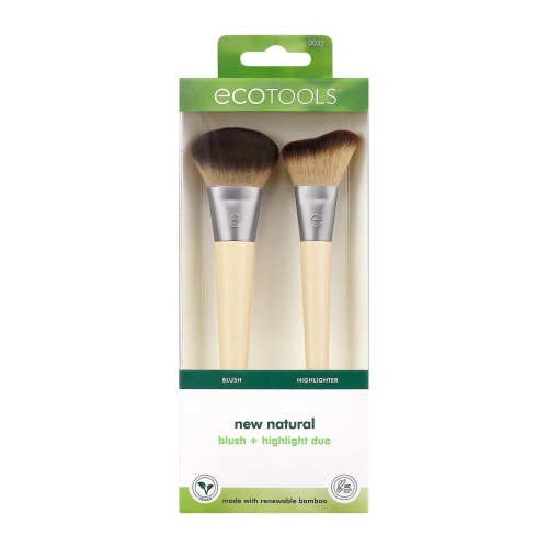 Ecotools - *New Natural* - Coffret de pinceaux Blush & Highlight Duo