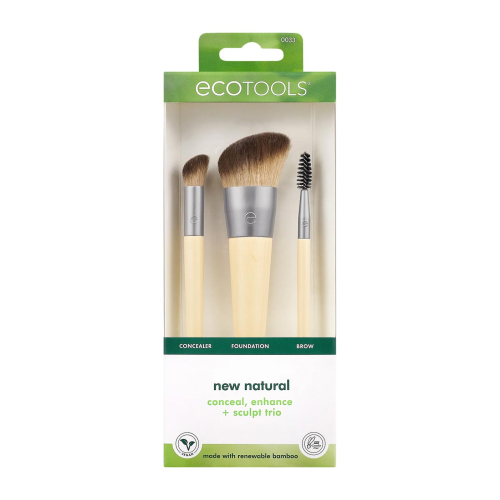 Ecotools - *New Natural* - Ensemble de pinceaux Conceal, Enhance & Sculpt Trio