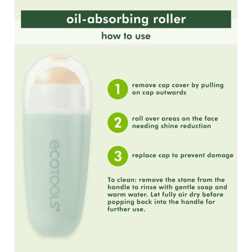 Ecotools - Rouleau Facial Absorbant Resuable Mattifying Stone
