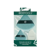 Ecotools - Ensemble de pinceaux + éponge The Blend and Set Kit