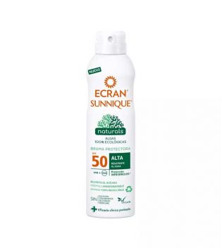 Ecran - *Sunnique* - Brume de protection solaire Naturals SPF50