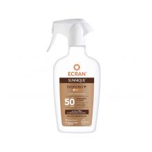Ecran - *Sunnique* - Lait de protection solaire Broncea+ SPF50