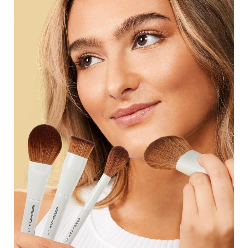 Eigshow - *Duo Series* - Ensemble de 3 pinceaux de maquillage à double embout - White