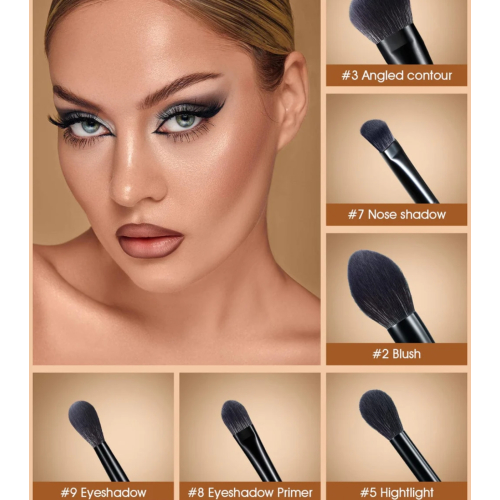 Eigshow - *King Knight* - Set de 19 pinceaux de maquillage - Witness the Rise