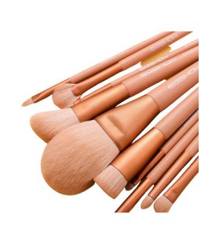 Eigshow - *Morandi Series* - Set 10 pinceaux de maquillage Ready To Roll - Coral