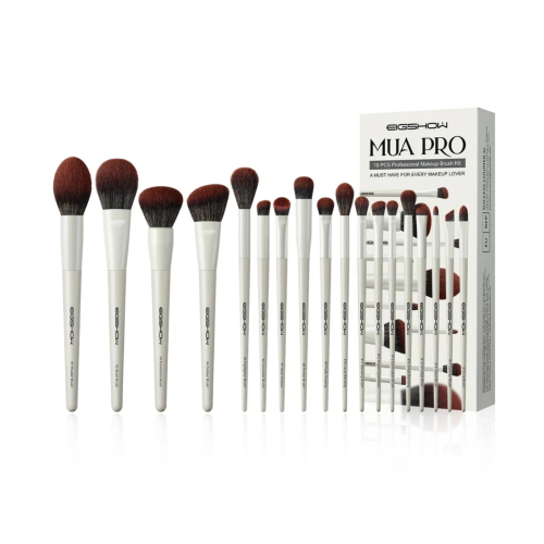 Eigshow - *Mua Pro* - Ensemble de 18 pinceaux de maquillage