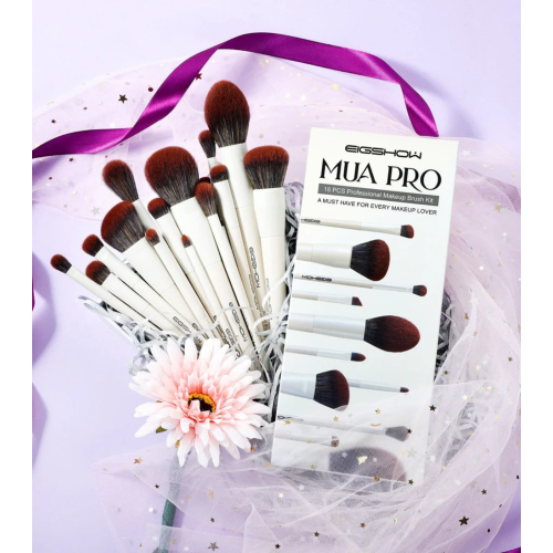 Eigshow - *Mua Pro* - Ensemble de 18 pinceaux de maquillage