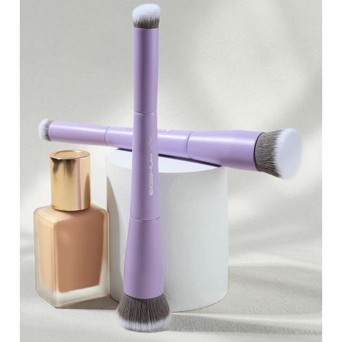 Eigshow - *Purple* - Pinceau visage double embout - D110P