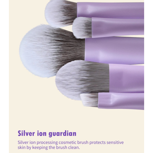 Eigshow - *Purple* - Ensemble de 5 pinceaux de maquillage DayPlus