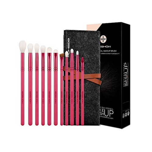 Eigshow - Set 11 pinceaux pour les yeux Jade Series - Amber Red