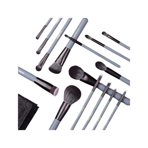 Eigshow - Set 15 pinceaux de maquillage Jade Series - Agate Grey