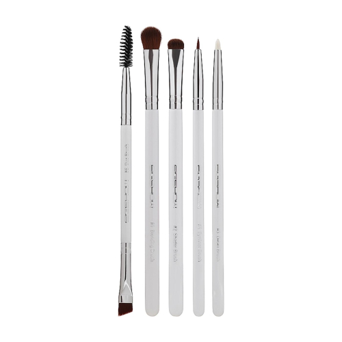 Eigshow - Set 5 pinceaux pour les yeux Jade Series - Bright Silver