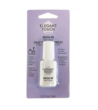 Elegant Touch - Colle pour ongles Brush On