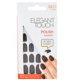 Elegant Touch - Faux ongles Polish - Garnet