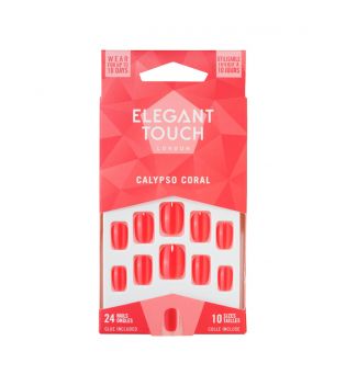 Elegant Touch - Faux Ongles Colour Nails - Calypso Coral