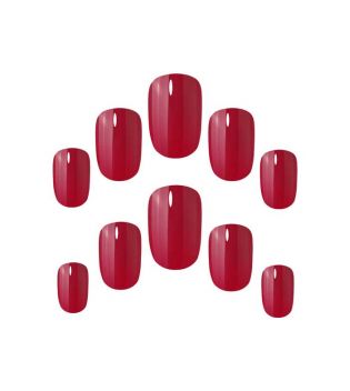 Elegant Touch - Faux ongles Colour Nails - Rich Red