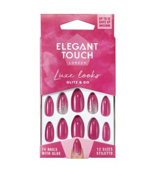 Elegant Touch - Faux ongles Luxe Looks - Glitz & Go