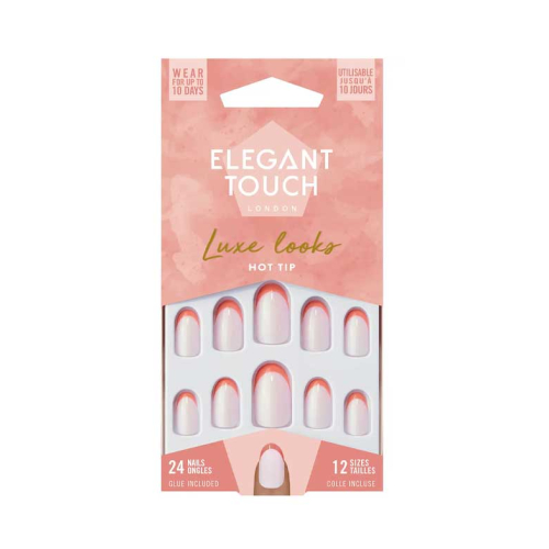 Elegant Touch - Faux Ongles Luxe Looks - Hot Tip