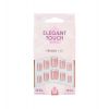 Elegant Touch - Faux Ongles Natural French - 117: Squoval Pink