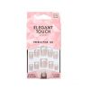 Elegant Touch - Faux ongles Natural French - 126: Small Pink