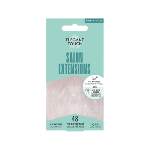 Elegant Touch - Faux ongles Salon Extensions - Short Stilleto
