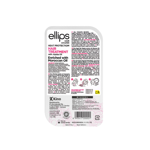Ellips - Ampoules vitaminées à l'huile d'argan - Cheveux abîmés