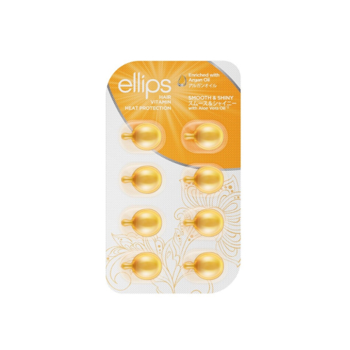 Ellips - Ampoules vitaminées capillaires à l'huile d'argan - Cheveux lisses et brillants