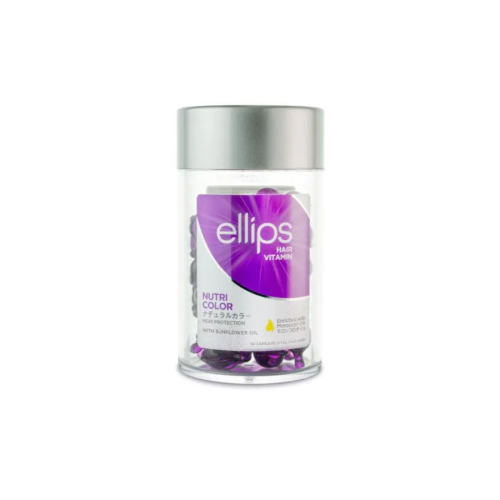 Ellips - Ampoules capillaires vitaminées à l'huile d'argan Nutricolor - 50 unités
