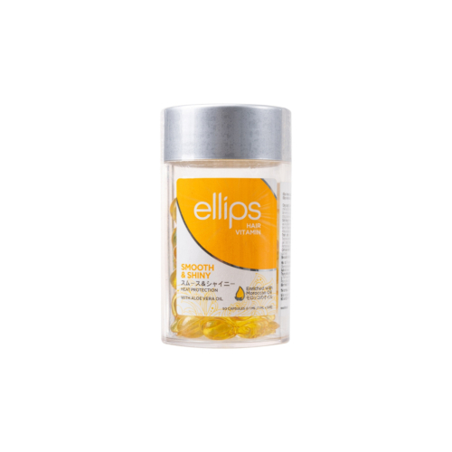 Ellips - Ampoules capillaires vitaminées à l'huile d'argan Smooth & Shiny - 50 unités