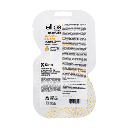 Ellips - Masque capillaire pour cheveux ternes Smooth & Shiny