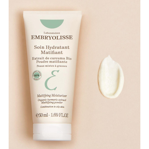 Embryolisse - Crème visage matifiante pour peaux mixtes à grasses à l'extrait de Curcuma