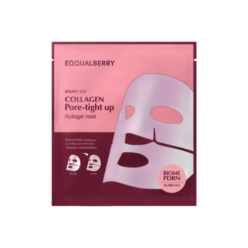 Eqqualberry - Masque visage hydrogel Collagen Pore-tight up