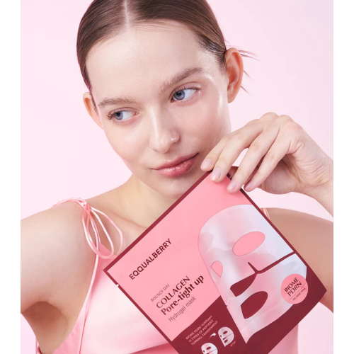 Eqqualberry - Masque visage hydrogel Collagen Pore-tight up