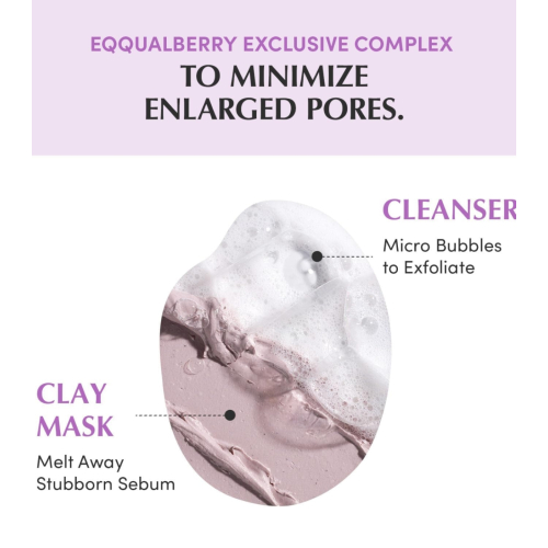 Eqqualberry - *Purple* - Nettoyant visage purifiant Purple Rice