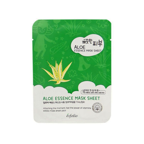 Esfolio - Masque Pure Skin Essence Mask Sheet - Aloe