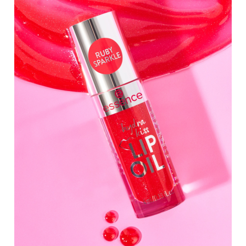 essence - Huile à lèvres Hydra Kiss - 12: Ruby Sparkle