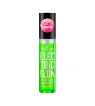 essence - Huile pour les lèvres et les joues Electric Glow Color Changing