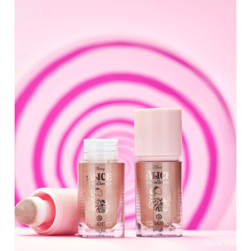essence - *Alice in Wonderland* - Surligneur liquide - 01: Grin & Glow