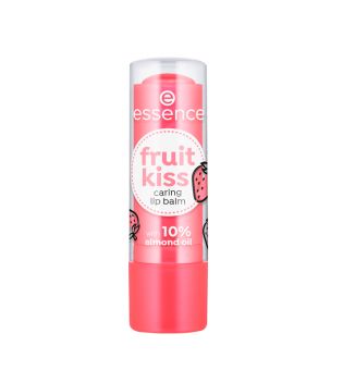 essence - Baume à lèvres Fruit Kiss - 03: Strawberry Kiss