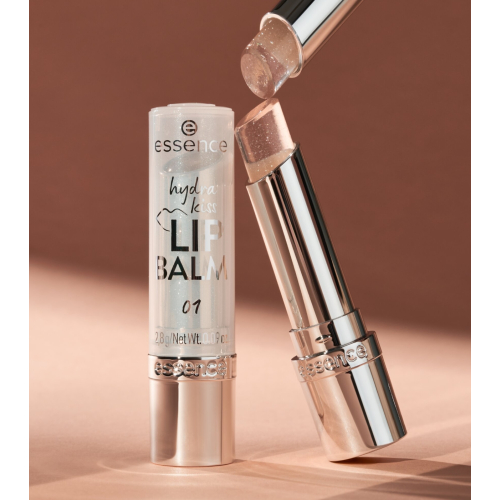 essence - Baume à lèvres Hydra Kiss - 01: Crystal Kiss