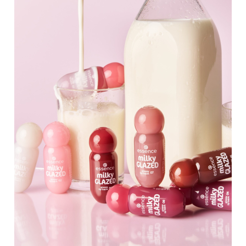 essence - Baume à lèvres Milky Glazed - 01: Sheeriously Creamy