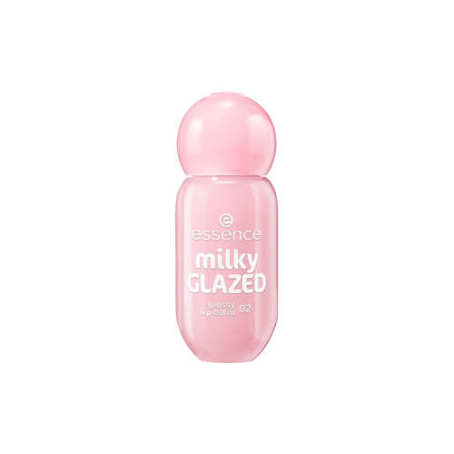 essence - Baume à lèvres Milky Glazed - 02: Strawberry Whip