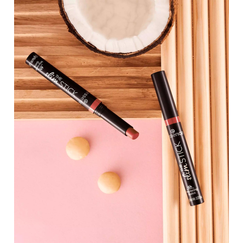 essence - Rouge à lèvres finition mate longue tenue The Slim Stick - 103: Brickroad