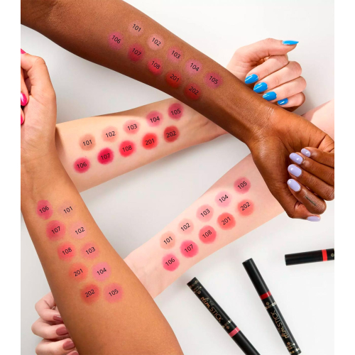 essence - Rouge à lèvres finition mate longue tenue The Slim Stick - 104: Baby Got Blush