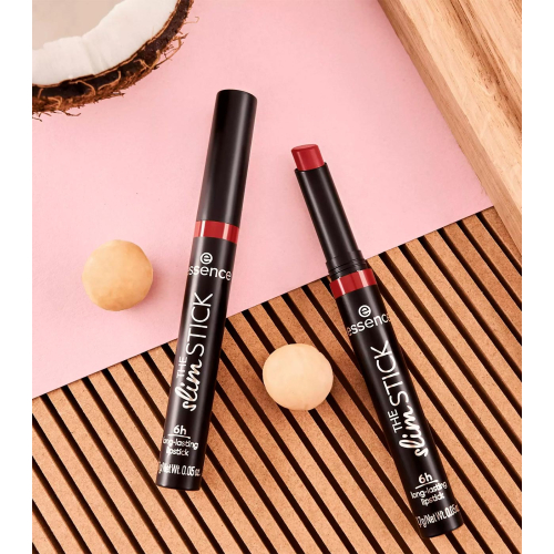 essence - Rouge à lèvres finition mate longue tenue The Slim Stick - 107: Hot Chili