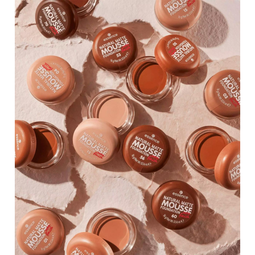 essence - Base de maquillage mousse Natural Matte Mousse - 01