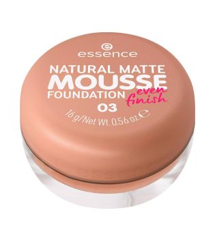 essence - Base de maquillage mousse Natural Matte Mousse - 03