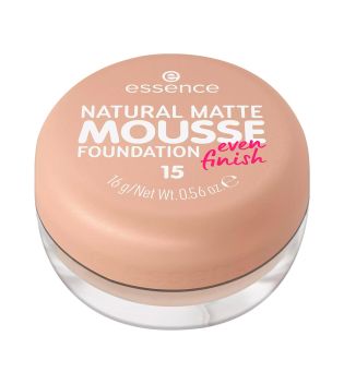 essence - Base de maquillage mousse Natural Matte Mousse - 15